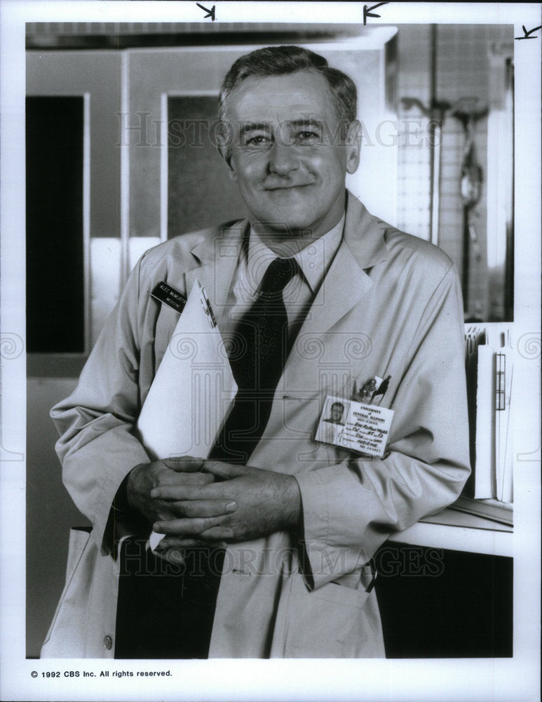 1992 Actor John Mahoney Doctors Coat - Historic Images