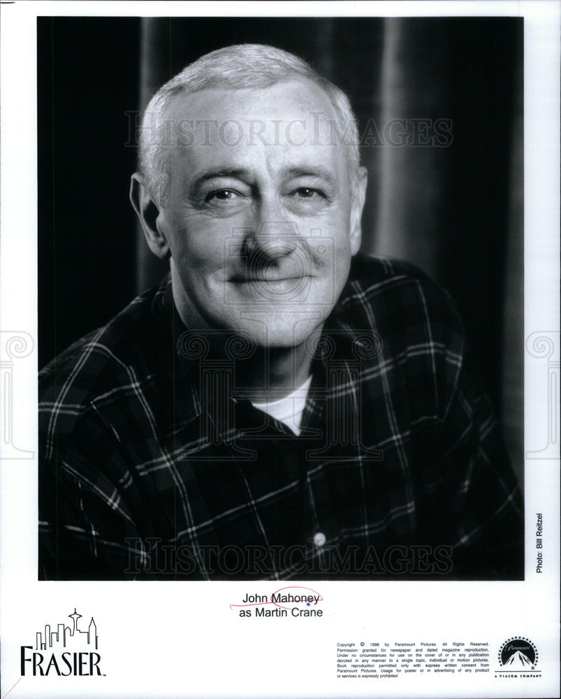 2001 Frasier Series Actor John Mahoney - Historic Images