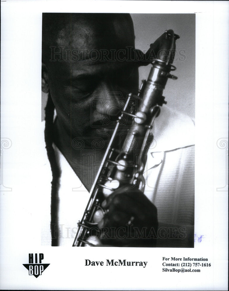 2000 Entertainer Dave McMurray Saxophone - Historic Images