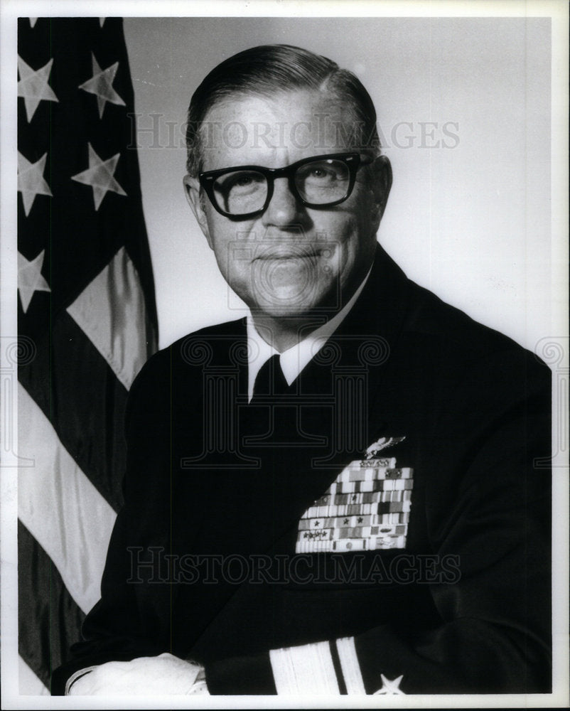 1982 Navy Officer McKenzie Official Picture - Historic Images