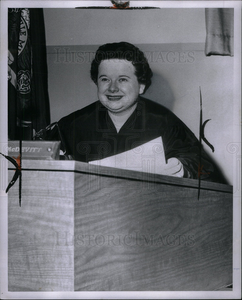 1961 Roseville Judge Mary McDevitt - Historic Images