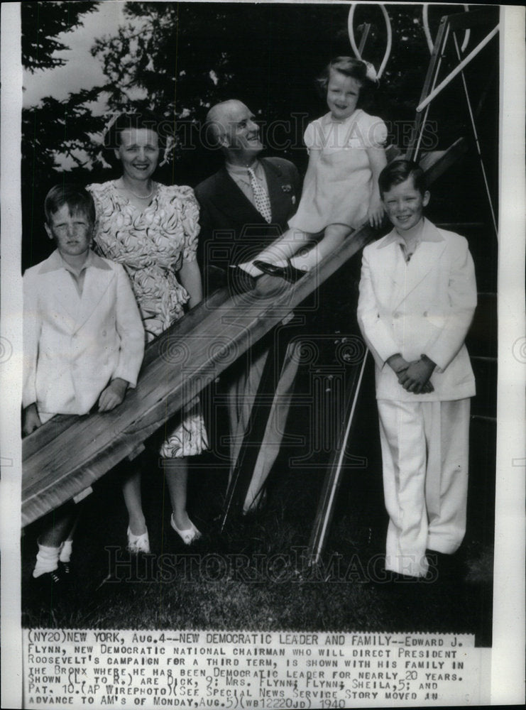 1940 Edward J. Flynn Family - Historic Images