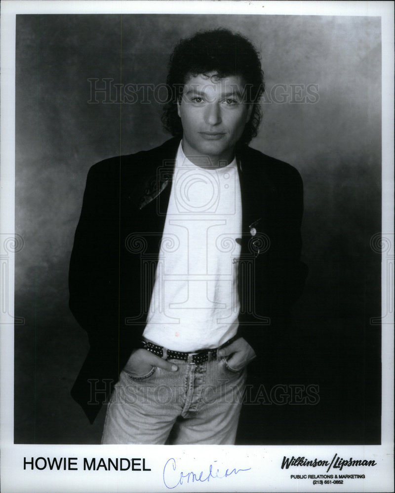 1992 Howie Mandel comedian host actor - Historic Images