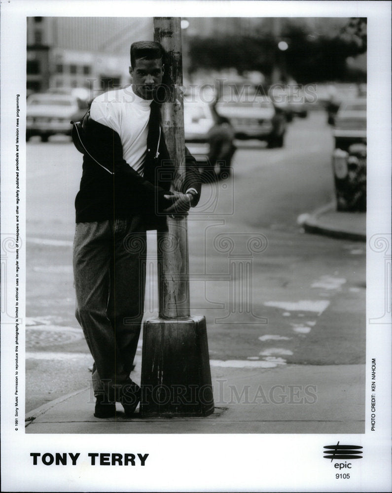 1991 Tony Terry Musician - Historic Images