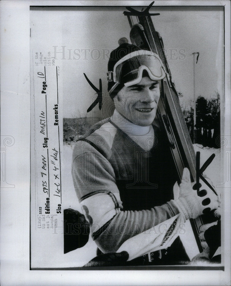 1975 Jerry Martin/Skiing - Historic Images