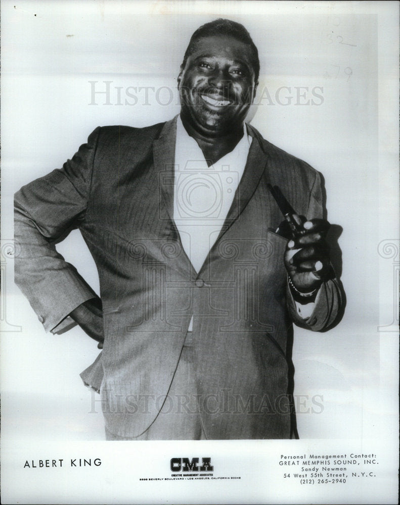 1972 Albert King &amp; Big Ella Appear At Tulag - Historic Images