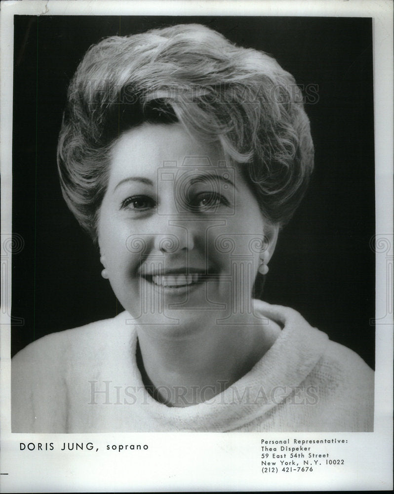 1979 Doris Jung, Soprano - Historic Images