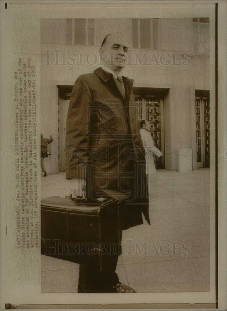 1973 James W. McCord Watergate - Historic Images