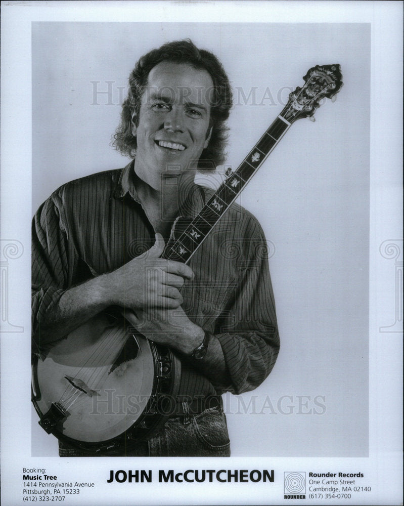 1992 John McCutcheon Folk Music Singer - Historic Images