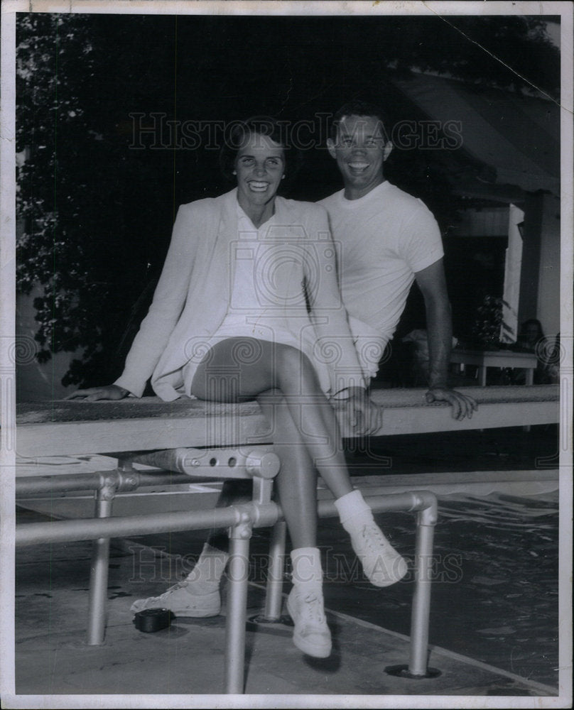 1955 Mr Mrs Ormand Birkland Jr Paradise Inn - Historic Images