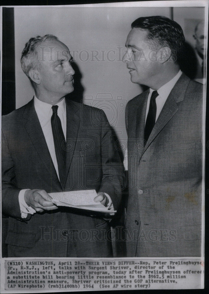 1964 Sargent Shriver Anti-Poverty Program - Historic Images