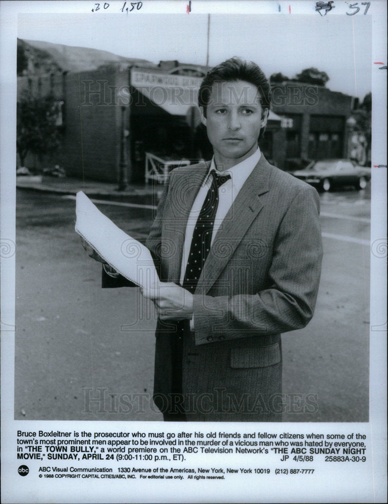 1988 Bruce Boxleitner on ABC TV - Historic Images