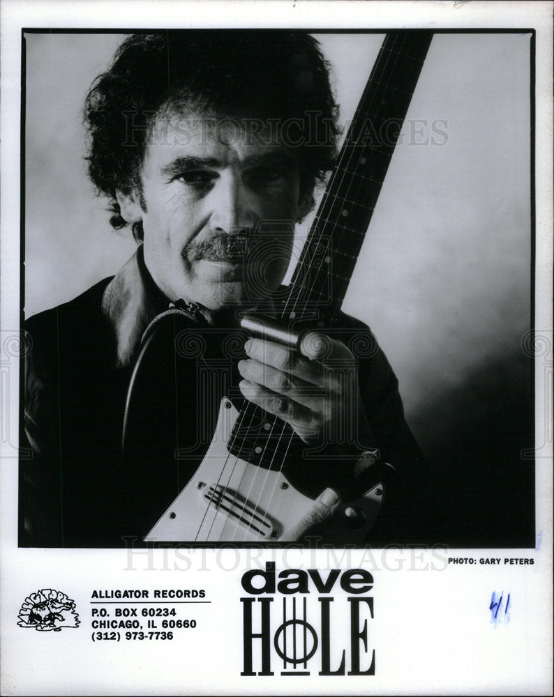 1995 Guitarist Dave Hole - Historic Images