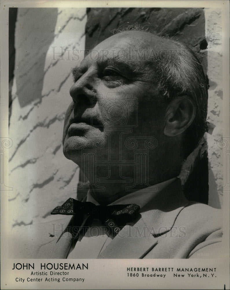 1975 John Houseman, Director - Historic Images