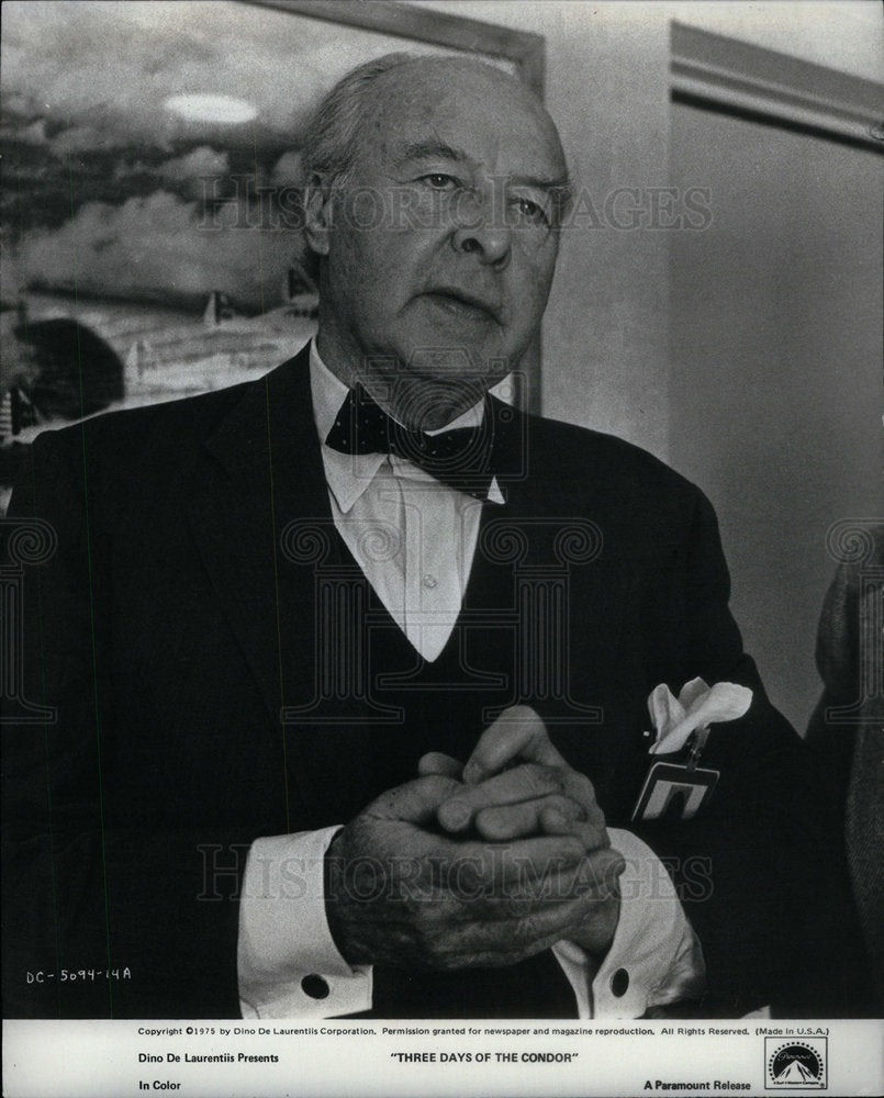 1975 John Houseman/Romanian Actor/Producer - Historic Images