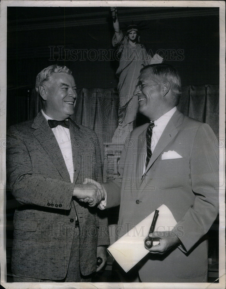 1960 David McDonald president Steel Union - Historic Images