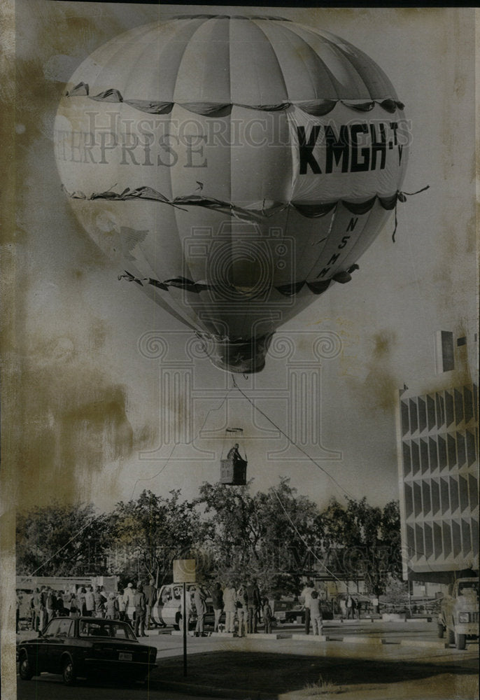 1973 McCuen Disc Jockey Hot Air Balloon - Historic Images