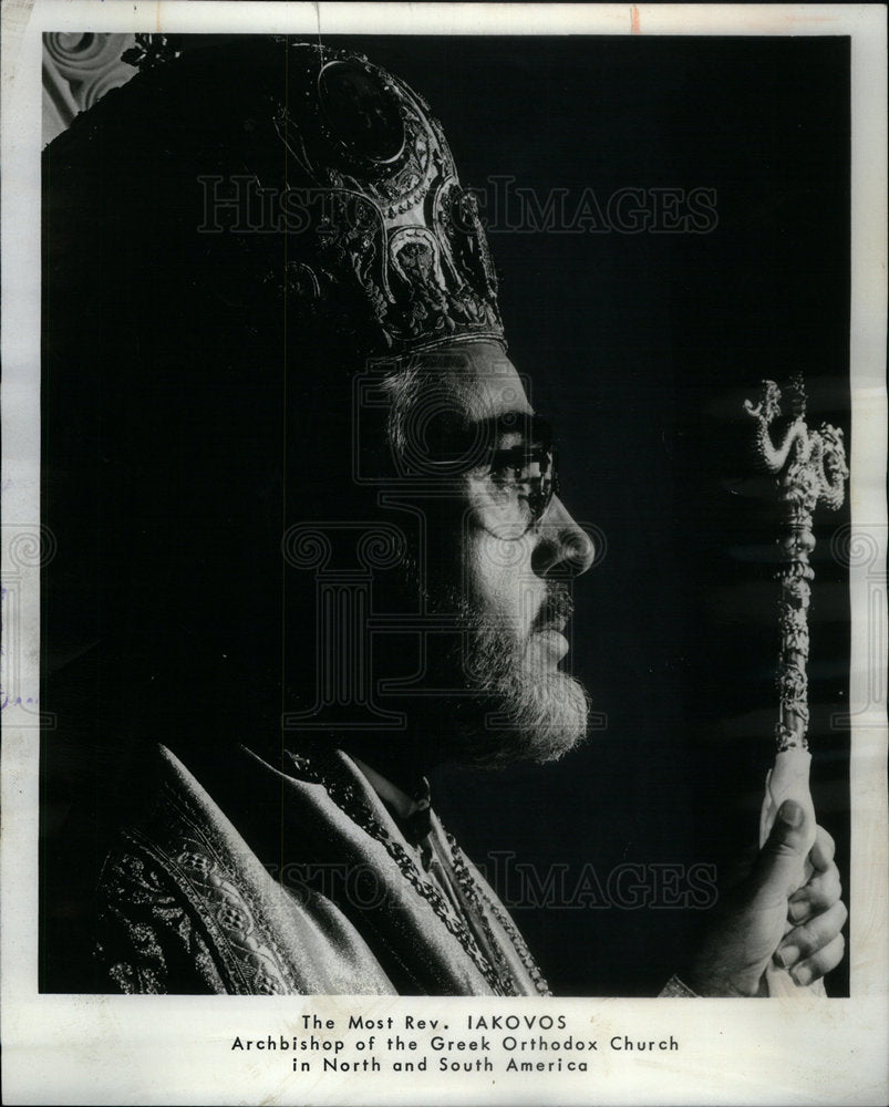 1964 Iakovos Archbishop Greek Orthodox - Historic Images