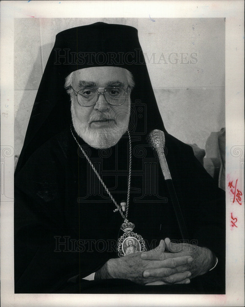 1984 Archbishop Iakovos Greek Archdiocese - Historic Images