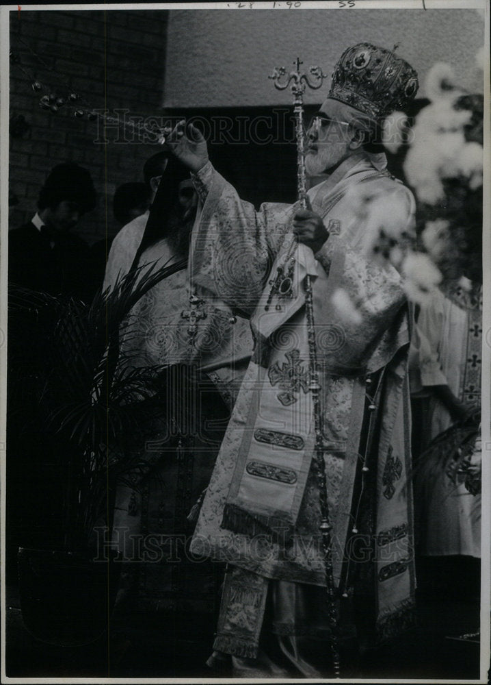 1973 Archbishop Iakovos Greek Orthodox - Historic Images