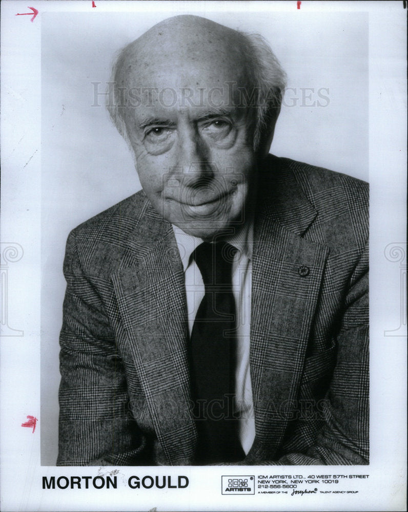 1994 Morton Gould composer conductor music - Historic Images