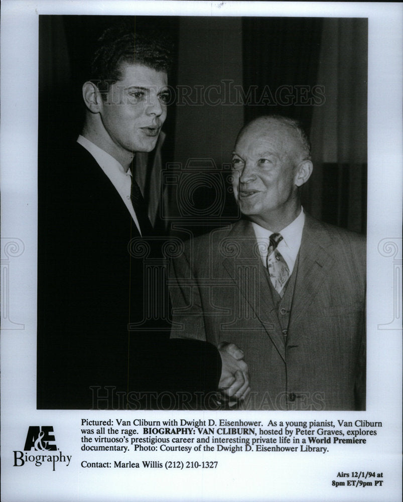 1995 Biography Van Cliburn Special Promo - Historic Images