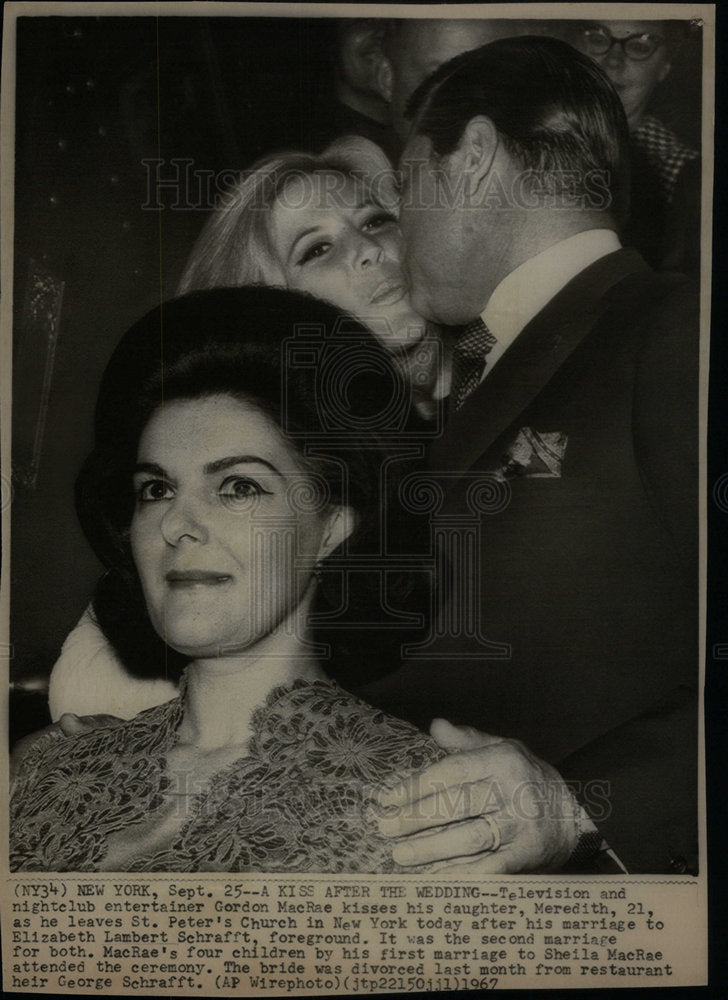 1967 Television Nightclub Entertainer MacRa - Historic Images