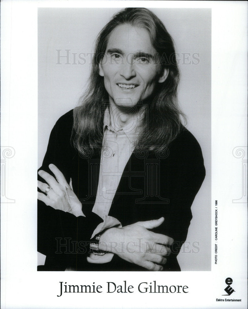 1997 Press Photo Entertainer Jimmie Dale Gilmore - Historic Images