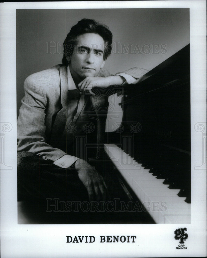 1987 Press Photo David Benoit Grammy Awards Orchestra - Historic Images