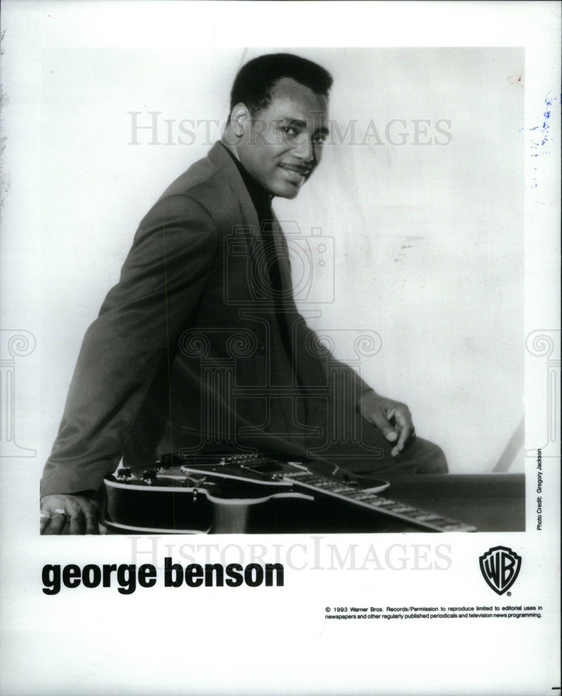 1994 Press Photo George Benson/Jazz Guitarist/Grammy - Historic Images