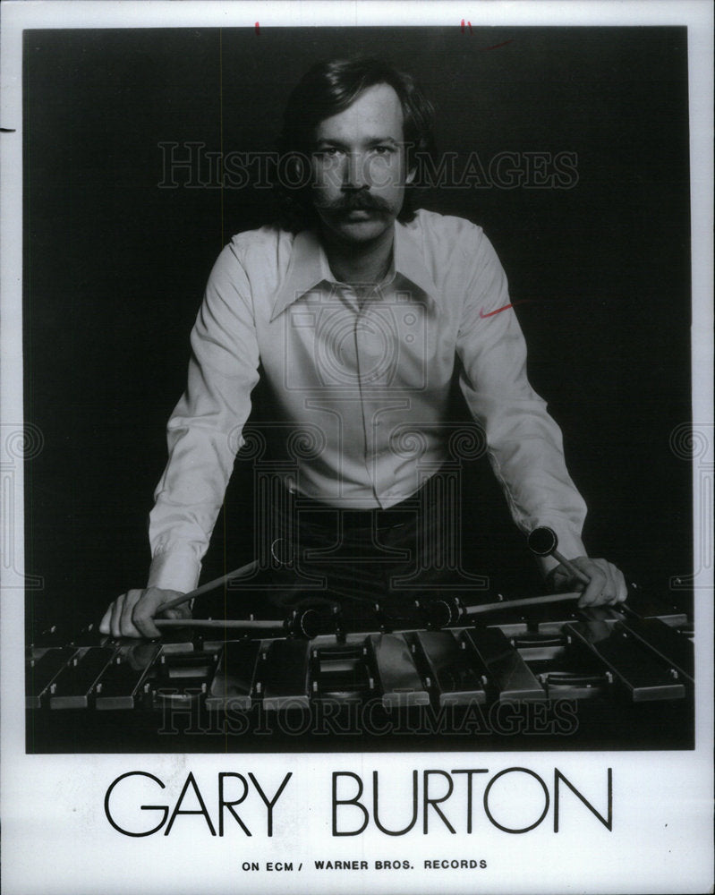 1979 Press Photo Gary Burton American Jazz vibraphonist - Historic Images