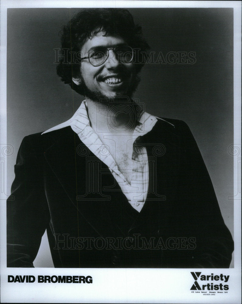 1986 Press Photo David Bromberg, rock music - Historic Images