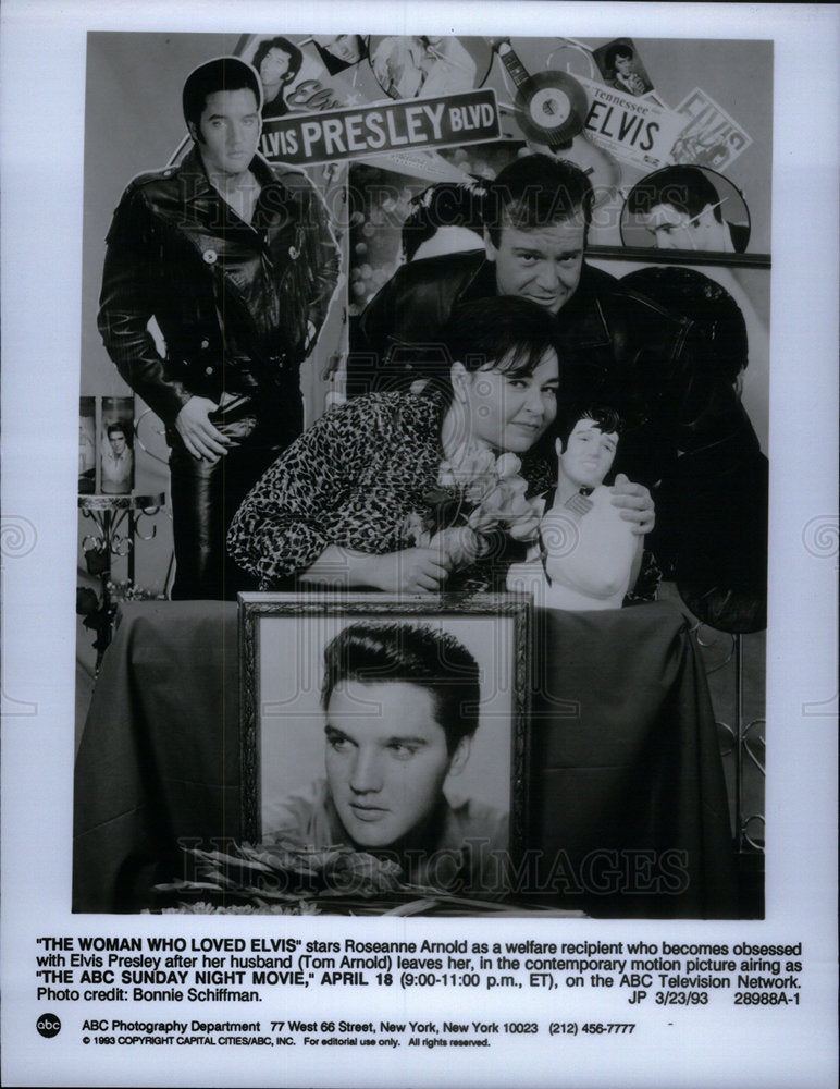 1993 Press Photo &quot;The Woman Who Loved Elvis&quot; - Historic Images