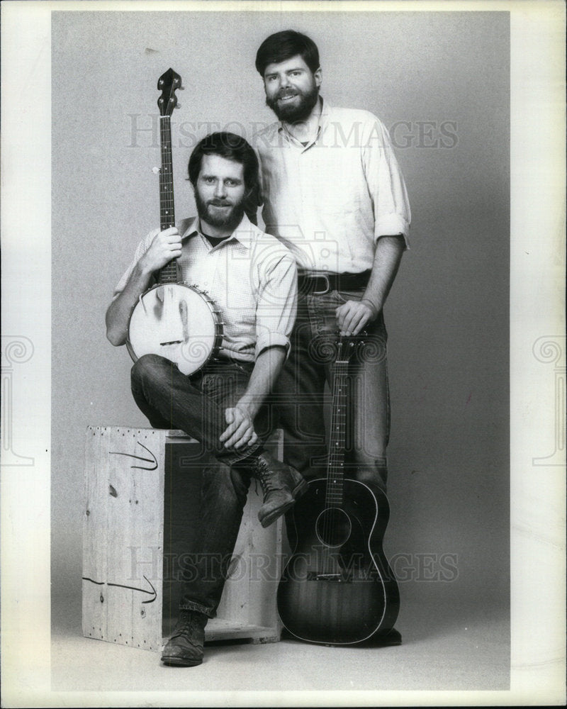 1981 Press Photo Associate Program Folk Musician Jeff - Historic Images