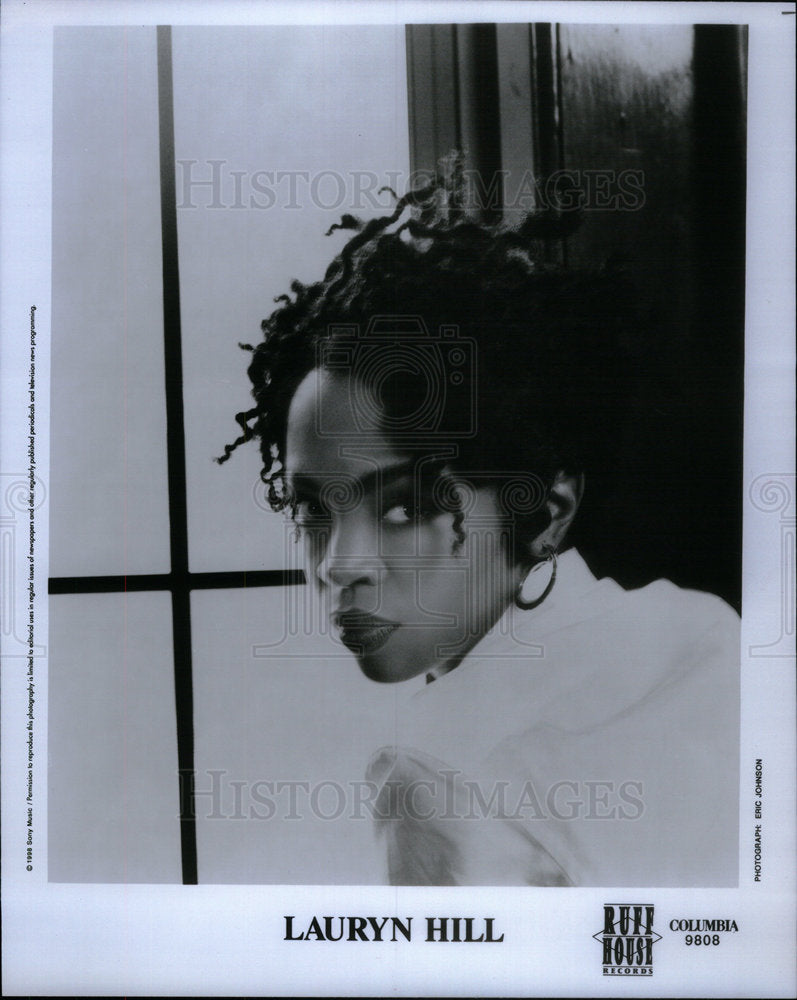 1999 Press Photo Lauryn Hill - Historic Images