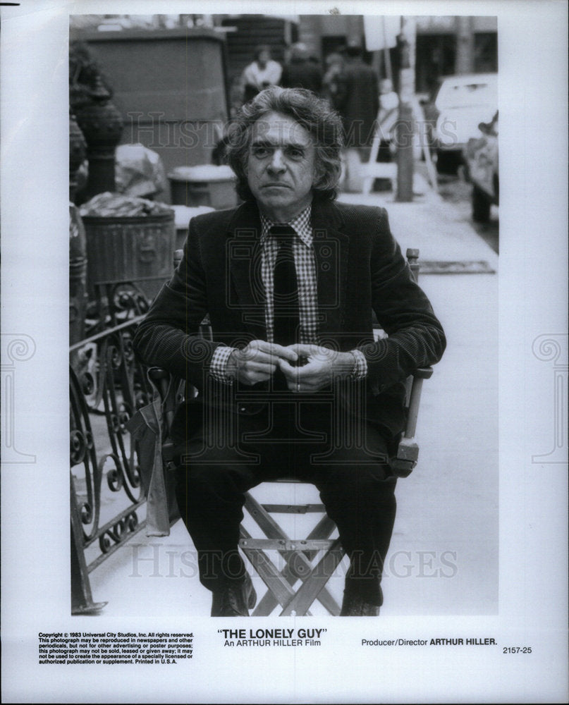 1985 Press Photo Arthur Hiller Producer Director - Historic Images