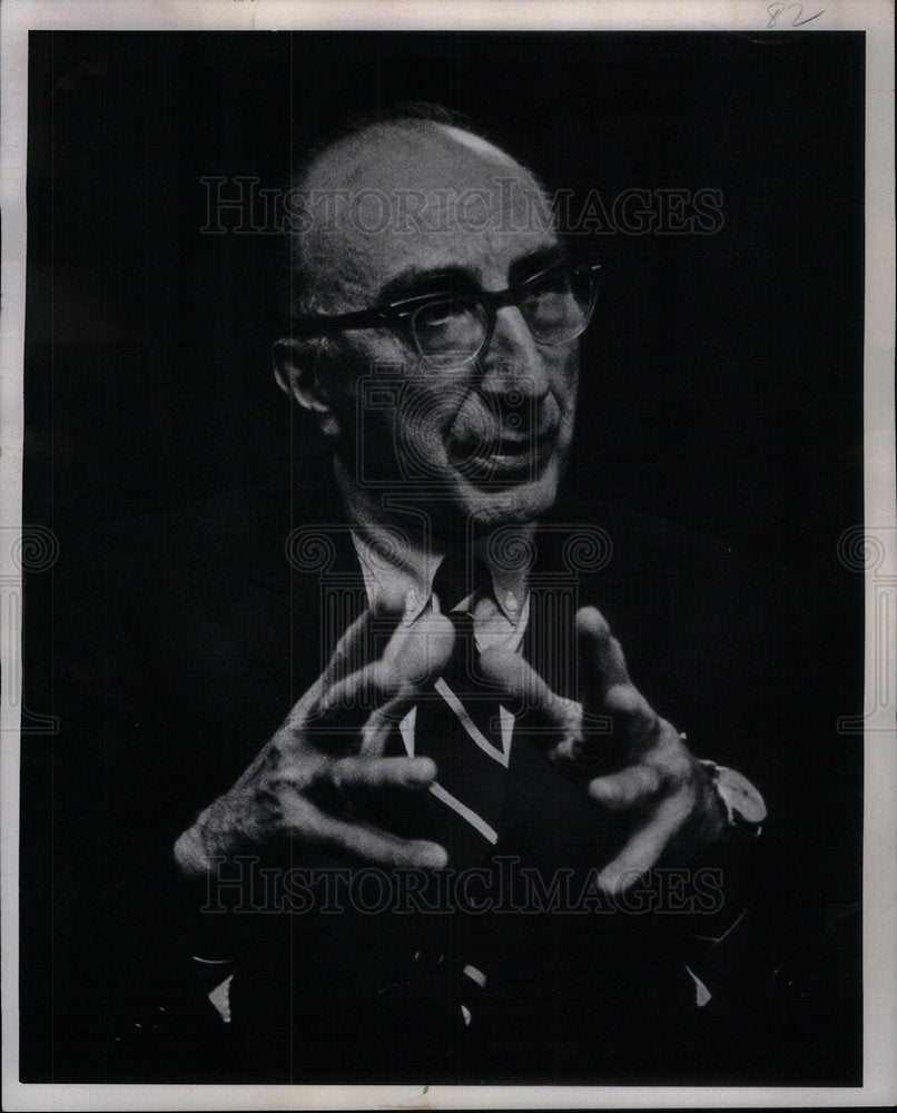 1969 Press Photo Michael DeBakey Stpo Denver - Historic Images