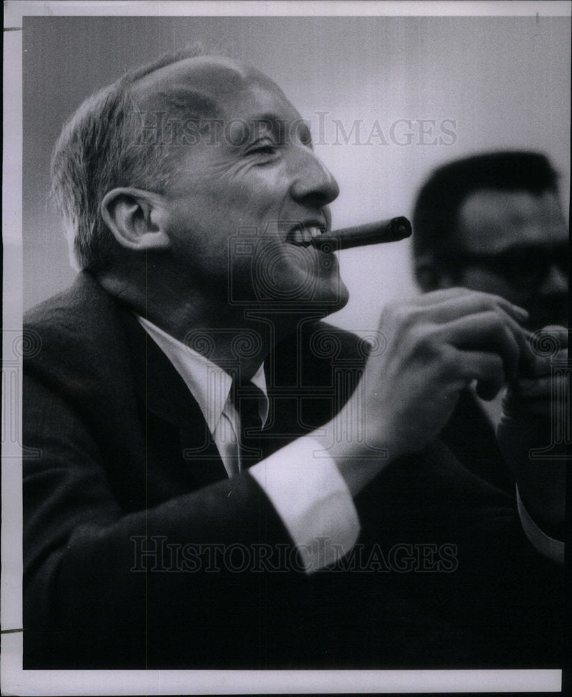 1961 Press Photo James Edward Day Postmaster General - Historic Images