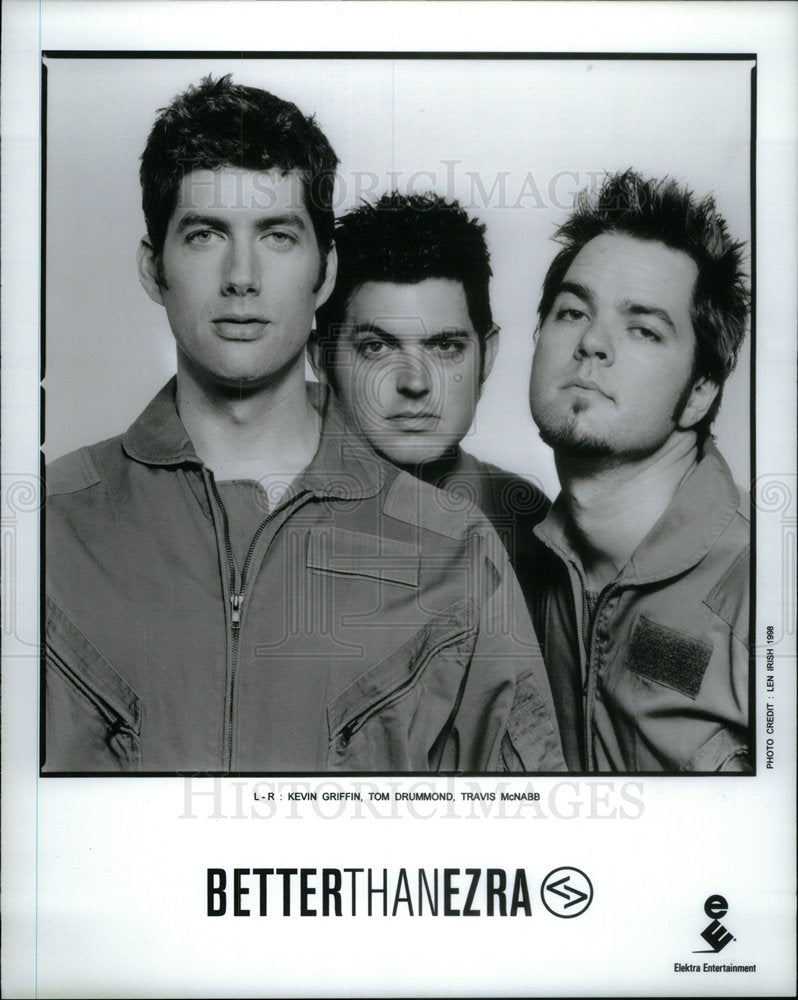 1999 Press Photo Better Than Ezra American Rock Trio - Historic Images