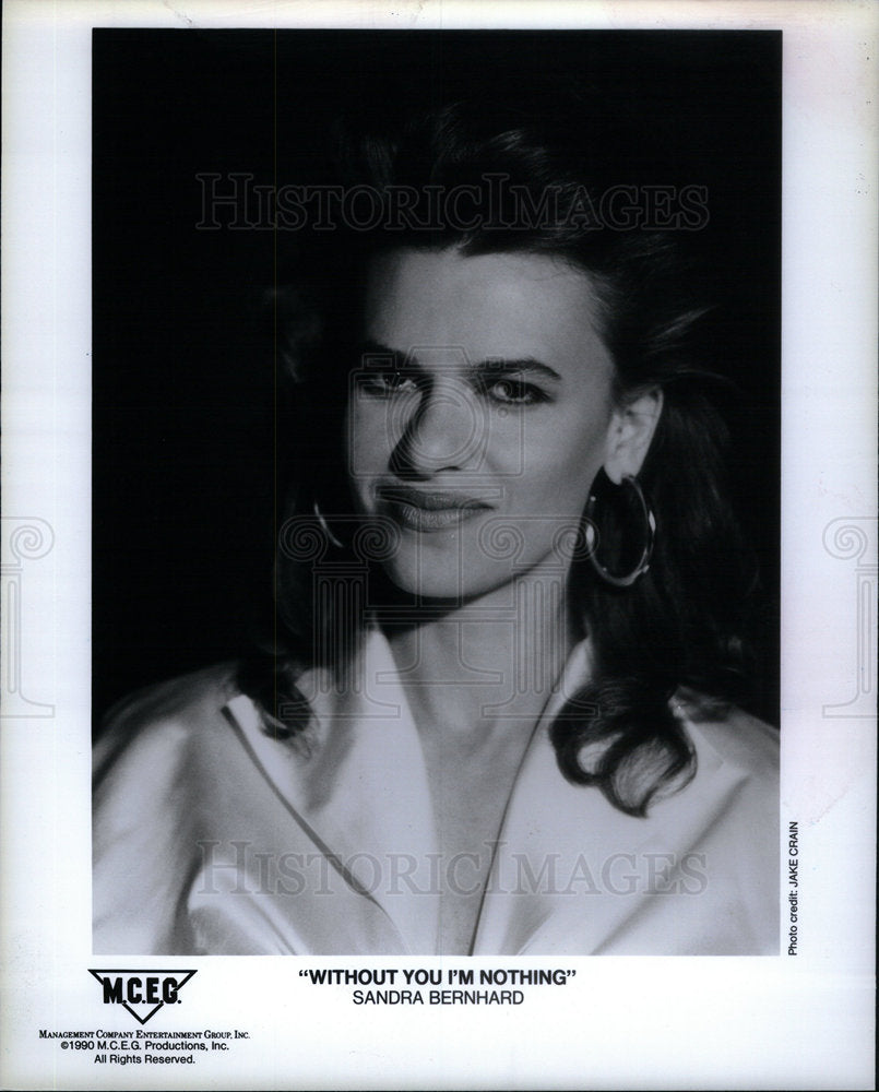 1978 Press Photo Sandra Bernhard actress singer - Historic Images