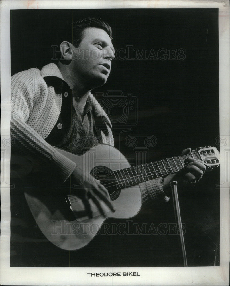 1967 Press Photo Theodore Bikel Mackay Auditorium Colo - Historic Images