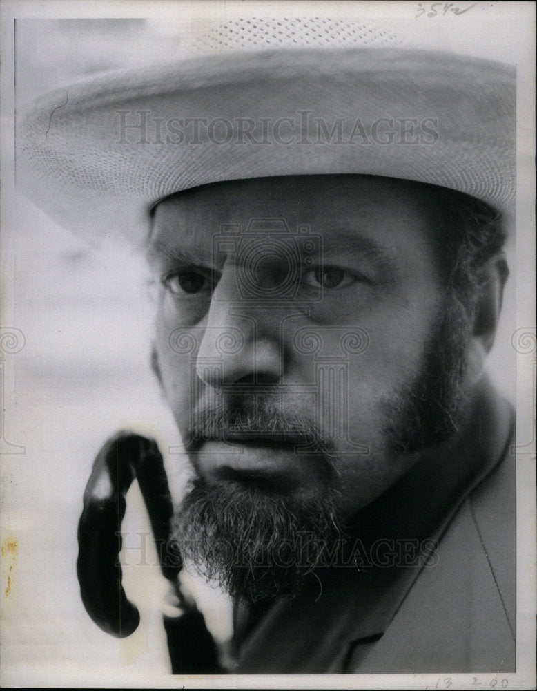 1969 Press Photo Theodore Bikel International conspirac - Historic Images