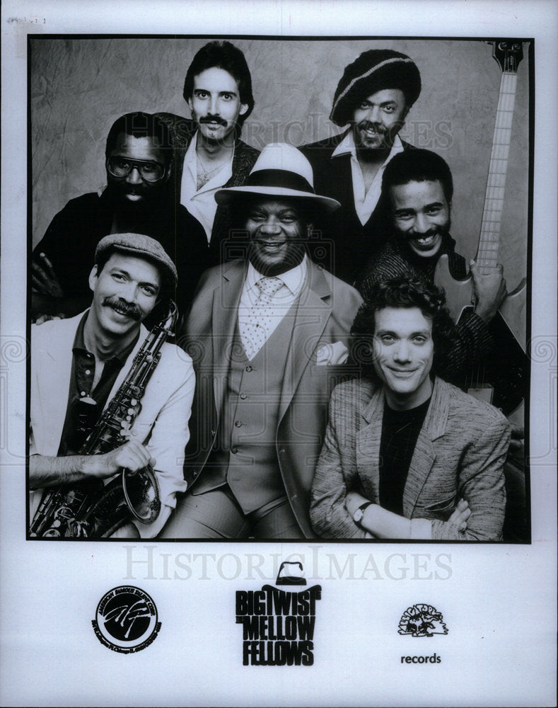 1986 Press Photo Big Twist Mellow Fellows Blues Music - Historic Images