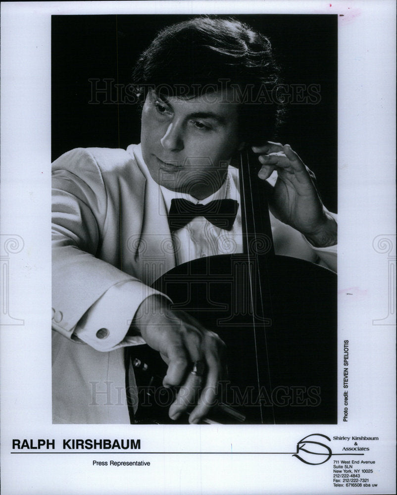 1993 Press Photo Ralph Henry Kirshbaum American cellist - Historic Images