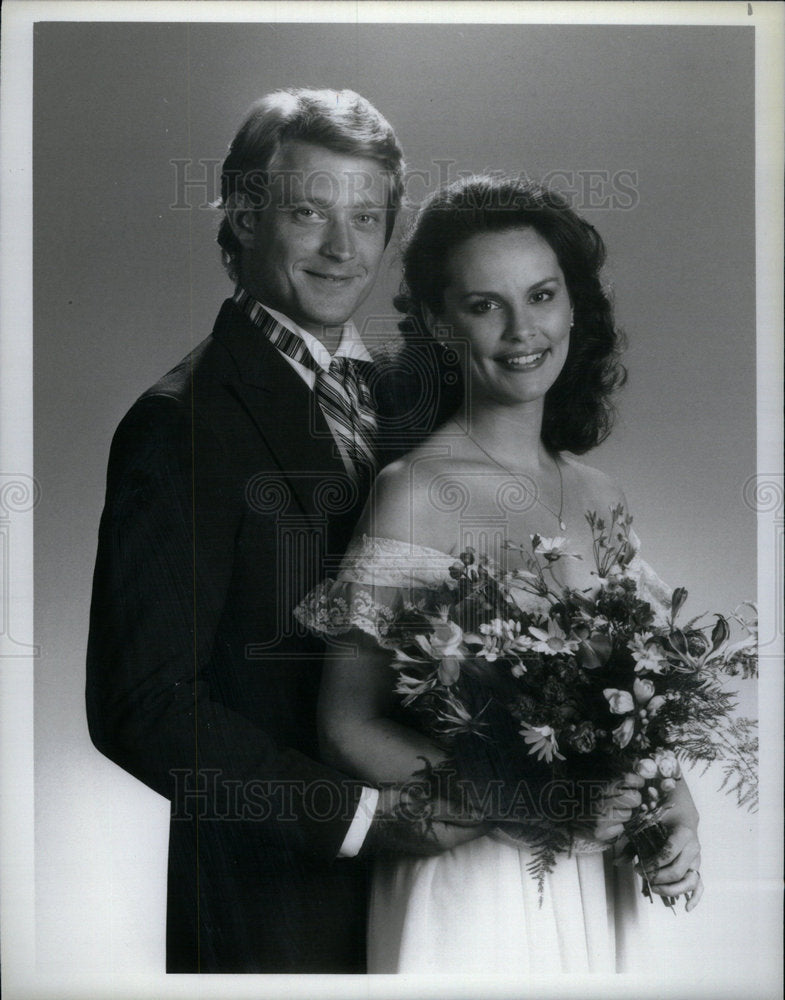 1983 Press Photo Chris Rich Marry Laura Malone Ceremony - Historic Images