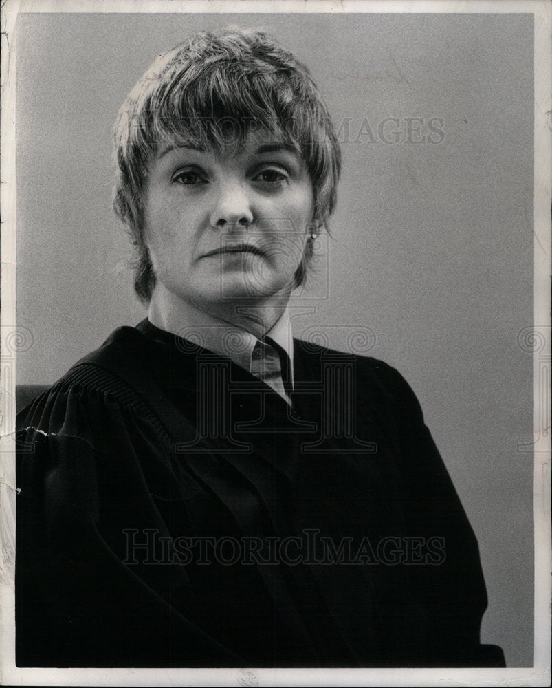 1978 Press Photo Susan Graham Barnes Judge Denver Court - Historic Images