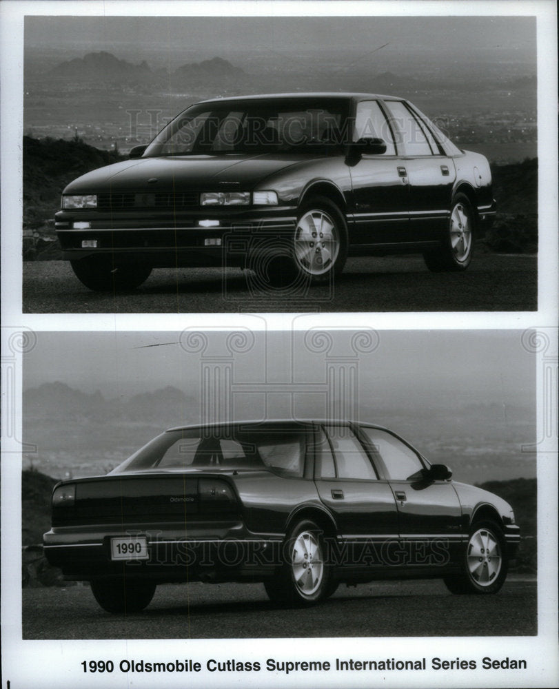 1989 Press Photo oldsmobile Cutlas Supreme Series Sedan - Historic Images
