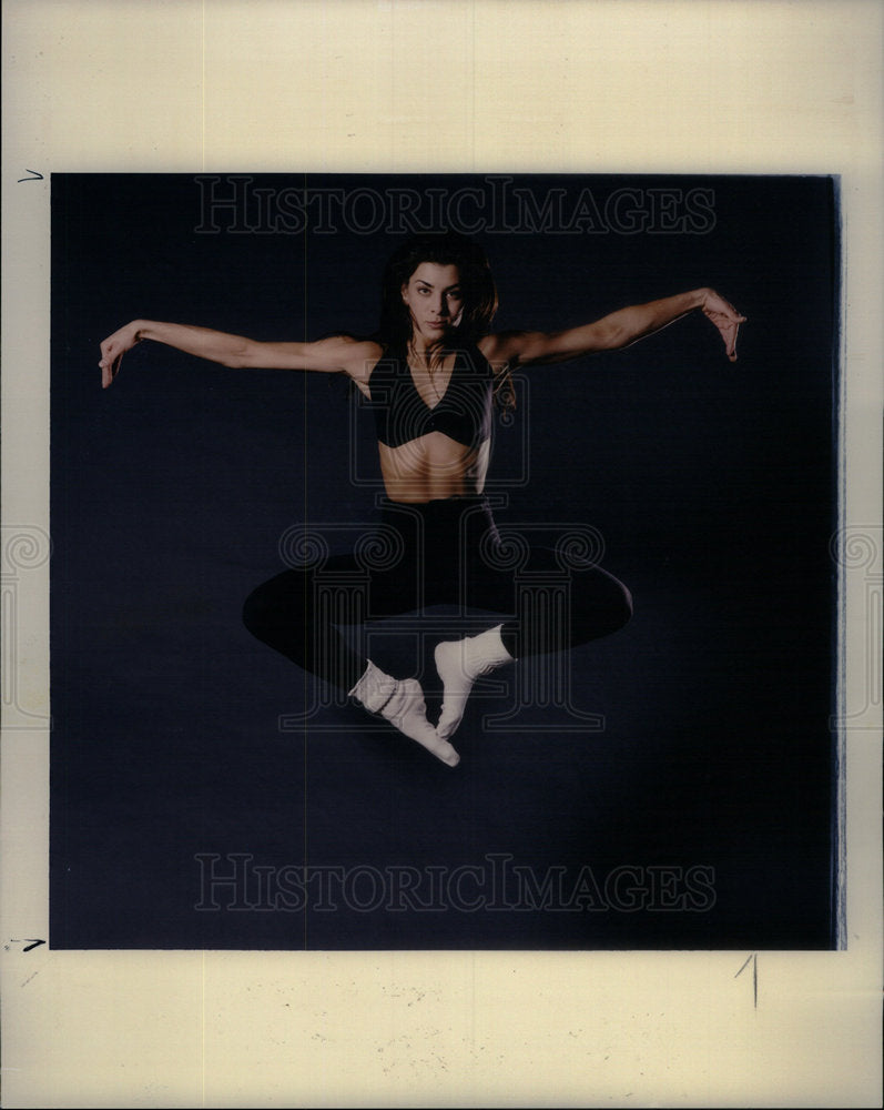 1994 Press Photo Donna Terek Exercise dance Zumba focus - Historic Images
