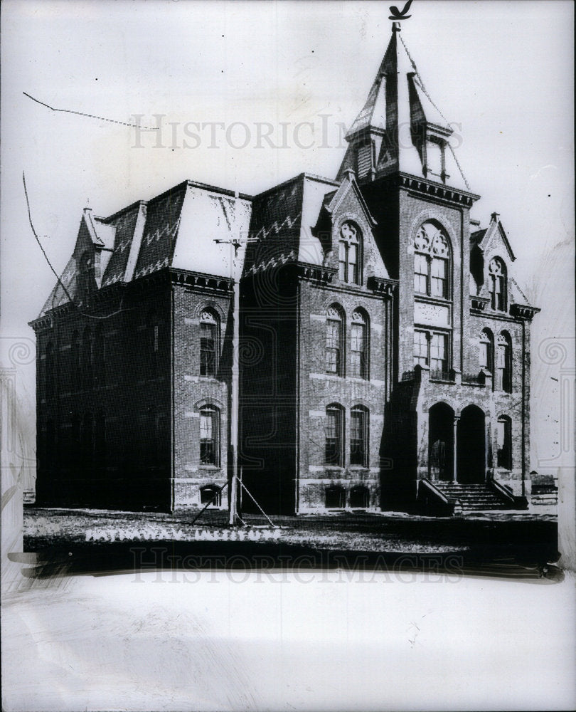 1975 Press Photo Hathaway Institute Baltimore Michigan - Historic Images