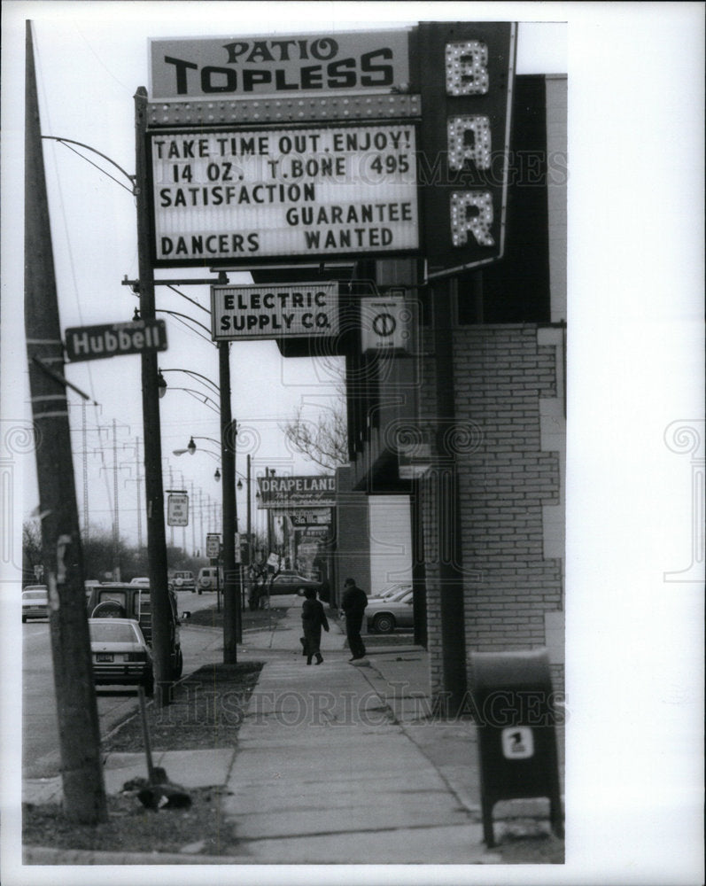 1990 Press Photo Gregory Bogusz Southfield Intersection - Historic Images